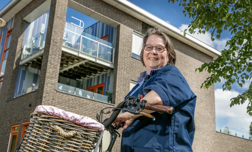 Monique van Gool, verzorgende 3-IG bij Laurens afbeelding Monique van Gool