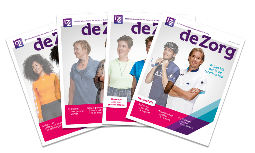 Covers magazines De Zorg