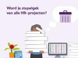 Stapelgek van HR-projecten