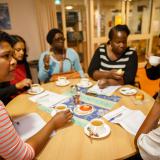 afbeelding in gesprek